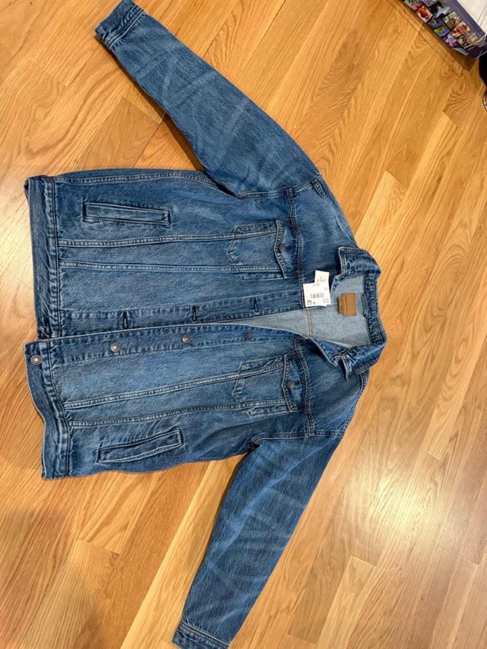 American Eagle Oversized Jean Jacket
